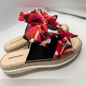 Free People Chapmin Sport Sandal Espadrille Watermelon  NWB SIZE 38EU 7.5US